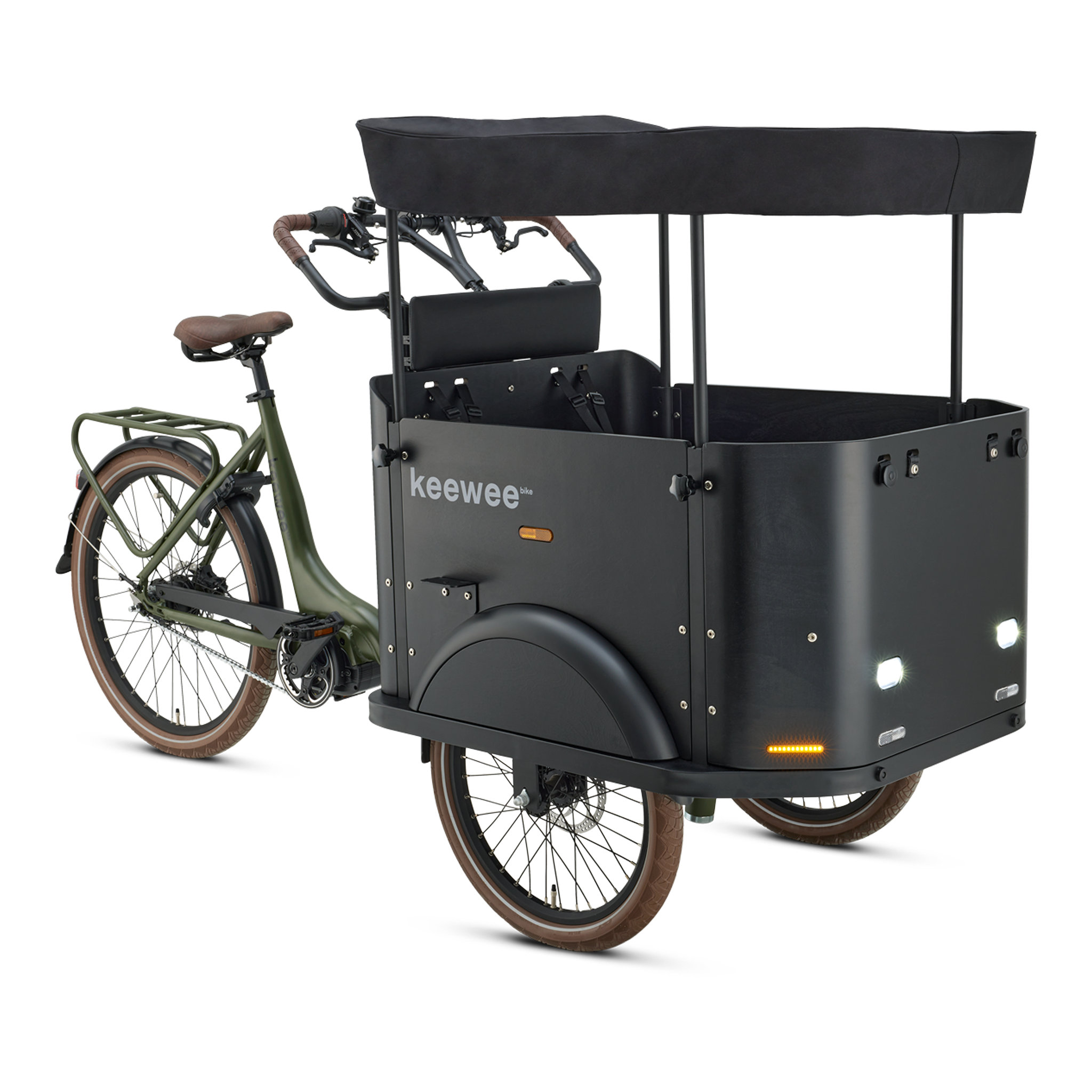 theorie Gezondheid vandaag Cangoo Keewee Army Green | Voltes - Electric Mobility