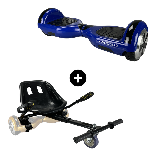 Hoverboard 6,5 inch Blauw actie