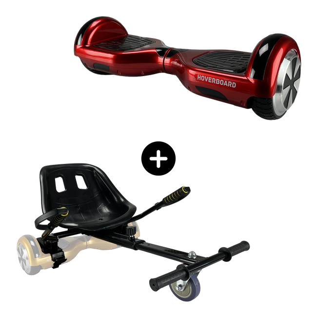 Hoverboard 6,5 inch Rood actie