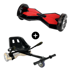 Hoverboard 8 inch Zwart actie