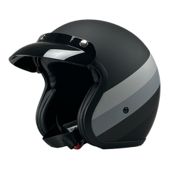 Niu Classic Helm Mat Zwart voorkant