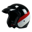 Niu Classic Helm Zwart voorkant