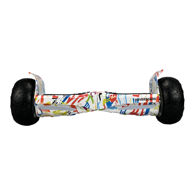 Off Road Hoverboard 8,5 inch Graffiti Wit